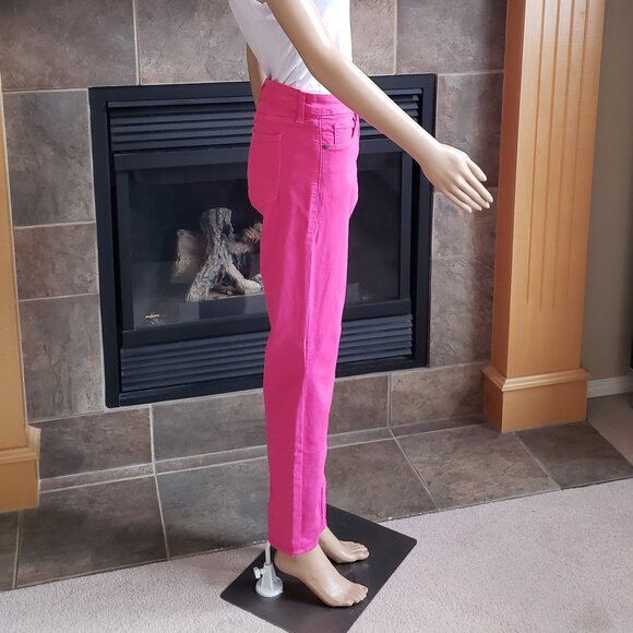 NWT! STYLUS - Fuchsia pink skinny jeans (US 32 Waist/Size:14) - Picture 5 of 8